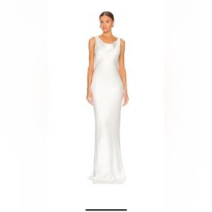 Norma Kamali Maria gown in Snow White size 2